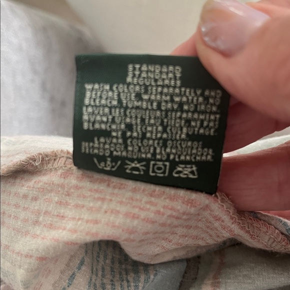 Vintage Ralph Lauren ruffle pillowcase Aztec - Picture 5 of 5